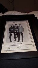 The Lettermen Best Wishes Rare Original Promo Poster Ad Framed!