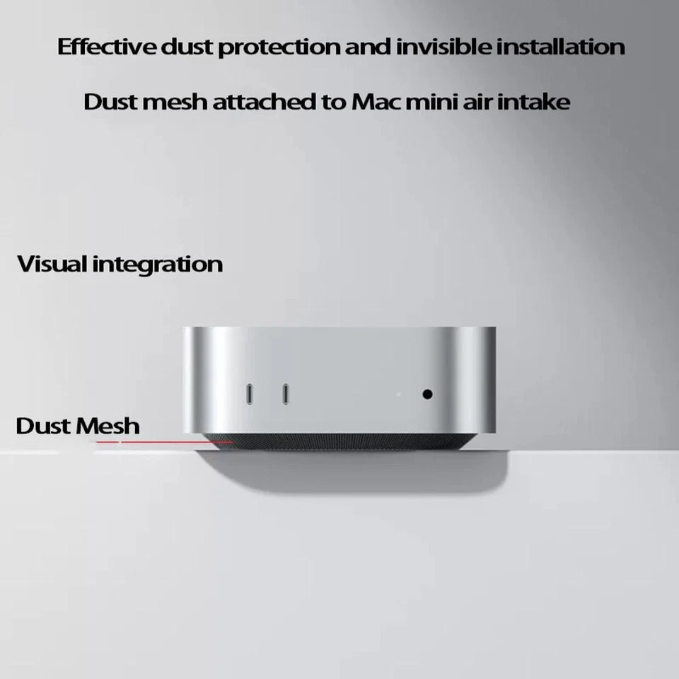 Mini PC Anti Dust Net Air Intake Dust Protector Net For Mac Mini m4/m4 Pro - Image 2 of 4