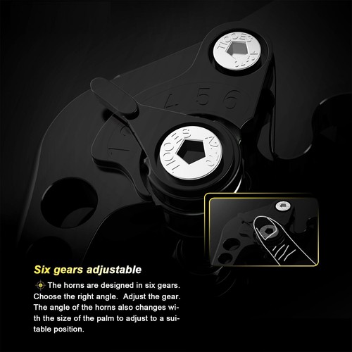 For 2015-2019 Suzuki GSXS1000 GSXS1000F CNC Short Hand Brake & Clutch Lever Kit - Picture 3 of 21