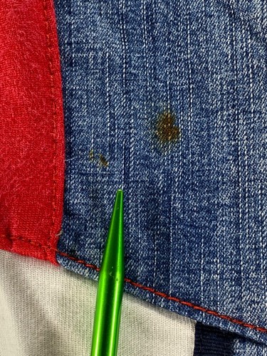 Y2K Pepe Jeans London Men’s Boot Cut Jeans Size US 36 Baggy Patches Red Back UK - Picture 12 of 22