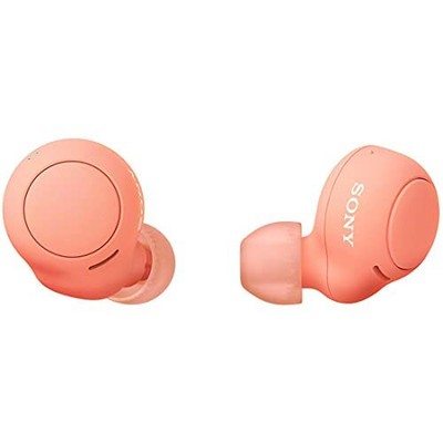 Sony completely wireless earphones, coral orange WF-C500 DZ