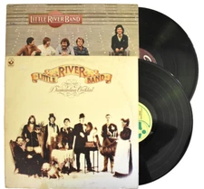 LITTLE RIVER BAND LP VINYL RECORD LOT x2 DIAMANTINA COCKTAIL 1977 HARVEST