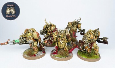 Warhammer 40K Death Guard Blightlord Terminators Squad (NOS) - Games Workshop