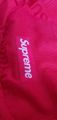 SS19 Supreme Rucksack rot Cordura Stoff Box Logo Tasche - Bild 4 von 15