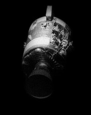 APOLLO 13 DAMAGED SERVICE MODULE VERTICAL 8x10 GLOSSY PHOTO PRINT