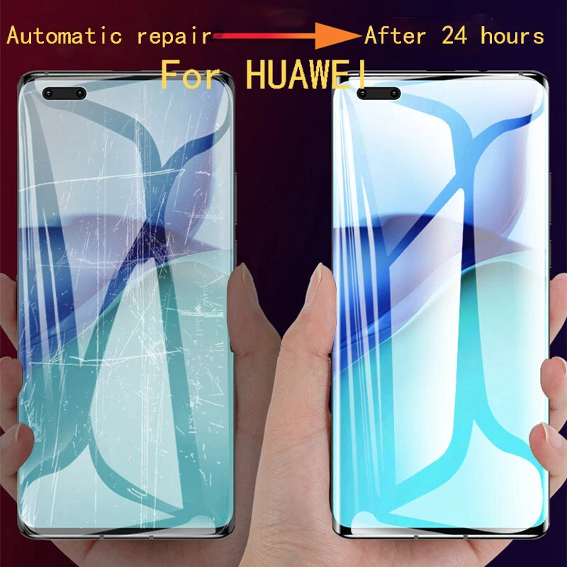 Lote de película protectora suave de hidrogel transparente para Huawei P30 P20 P40 Foto 3 de 4