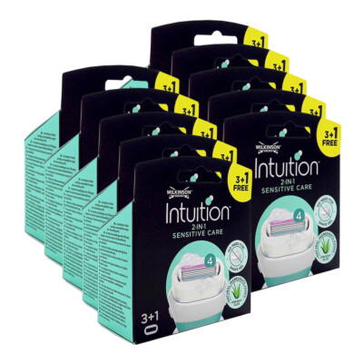 40 x Wilkinson Intuition Sensitive Care Rasierklingen Frauen Damen Klingen Aloe