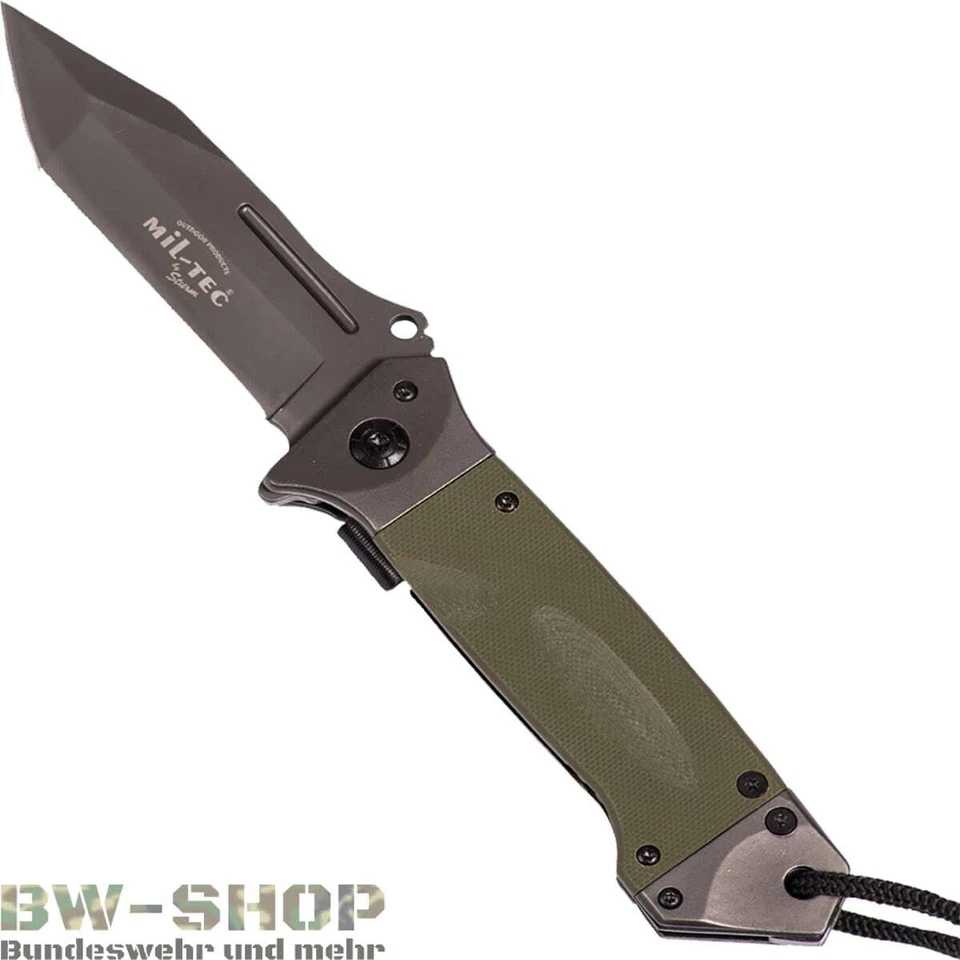 BW TASCHENMESSER DA35 OLIV NEU MILITÄR ARMEE POLIZEI SECURITY MESSER OUTDOOR - Bild 1 von 1