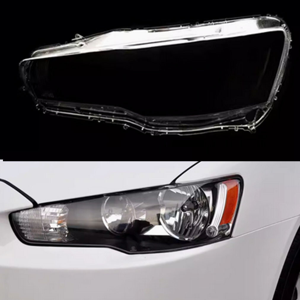 Headlight Lens Headlamp Shell Clear Cover For Mitsubishi Lancer EX 10-16 Left