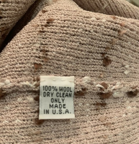 Vintage beige cardigan jacket Village Couture Locust Valley NY gold buttons 10 - Picture 10 of 11