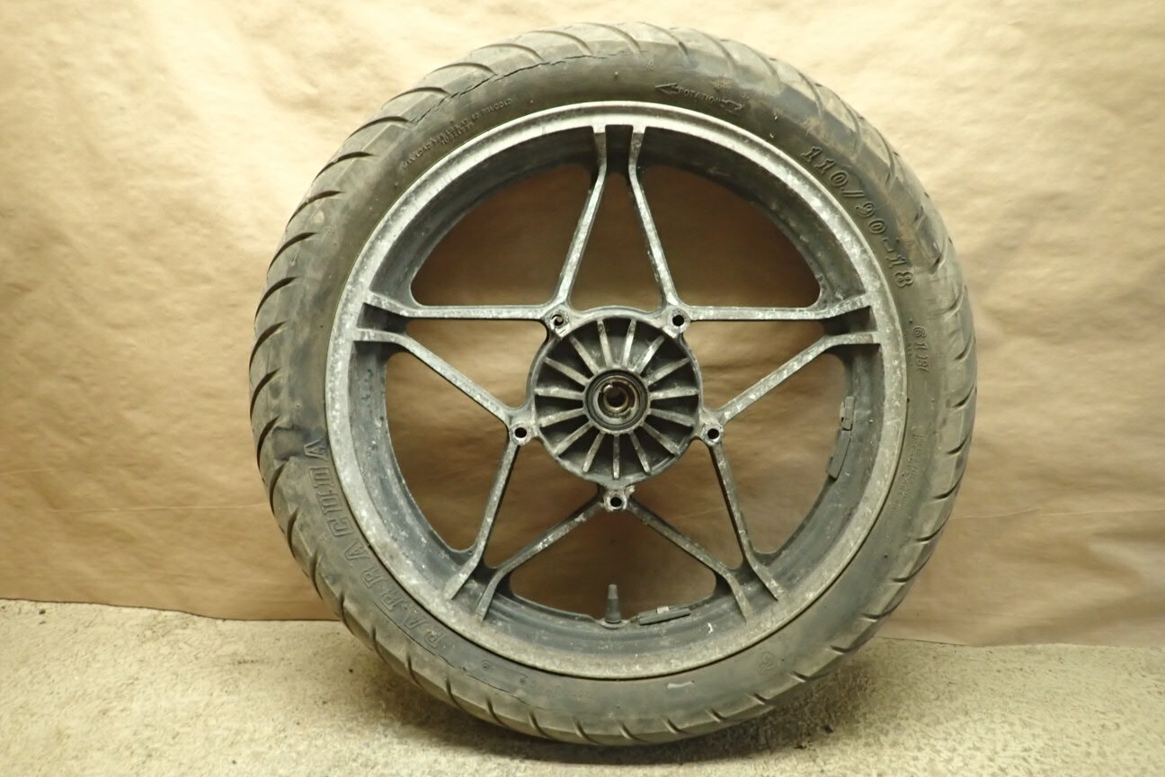 1983 HONDA VF750C FRONT 110/90-18 WHEEL TIRE ASSY