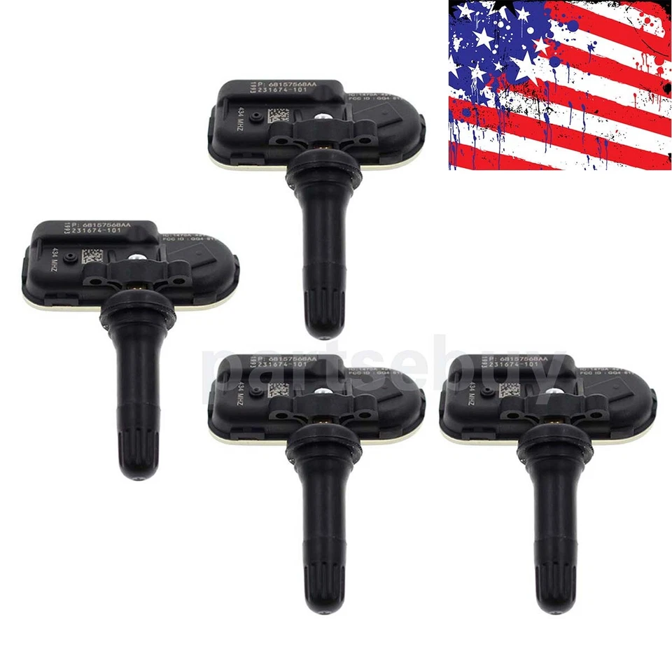 Sensor de presión de neumáticos para RAM 1500 2500 3500 2014-2016 TPMS 68249197AA 68157568AA Foto 2 de 4