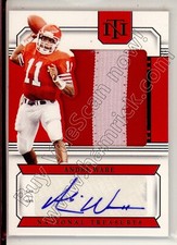 andre ware auto autograph jersey patch houston cougars uh 2C college 3/5 2024