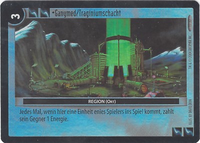 TCG 304   ''Wars'' Incursion Decipher Ganymede/Traginiumschacht 1F30 Foil