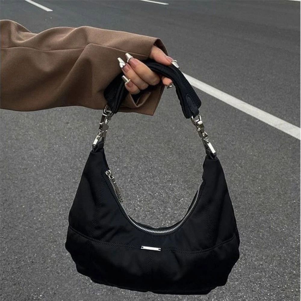 Black sales underarm bag