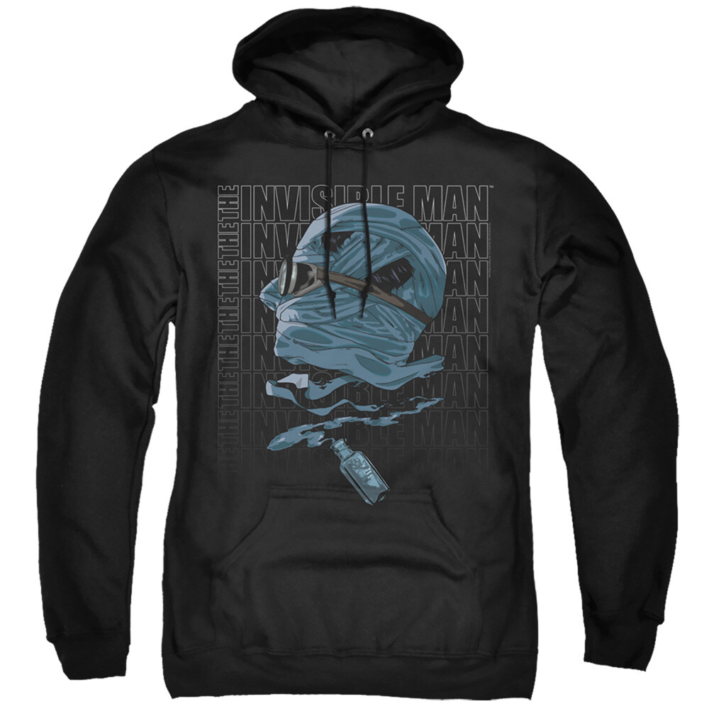 【TWN】★男女兼用★INVISIBLE MAN HOODIE The Invisible Man Hoodie Side Profile Black Hoody | eBay