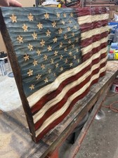 Patriotic, Wall Art D cor, Wedding American Wooden Flag, Rustic American Flag,