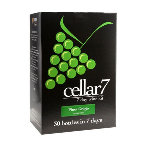 YOUNG'S Cellar 7 Wine Kit Pinot Grigio 30 Bottle