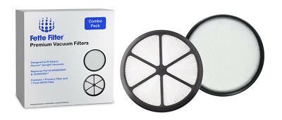 Fette Filter   Vacuum Filter Set Compatible with Hoover UH72400, UH72400, UH7...