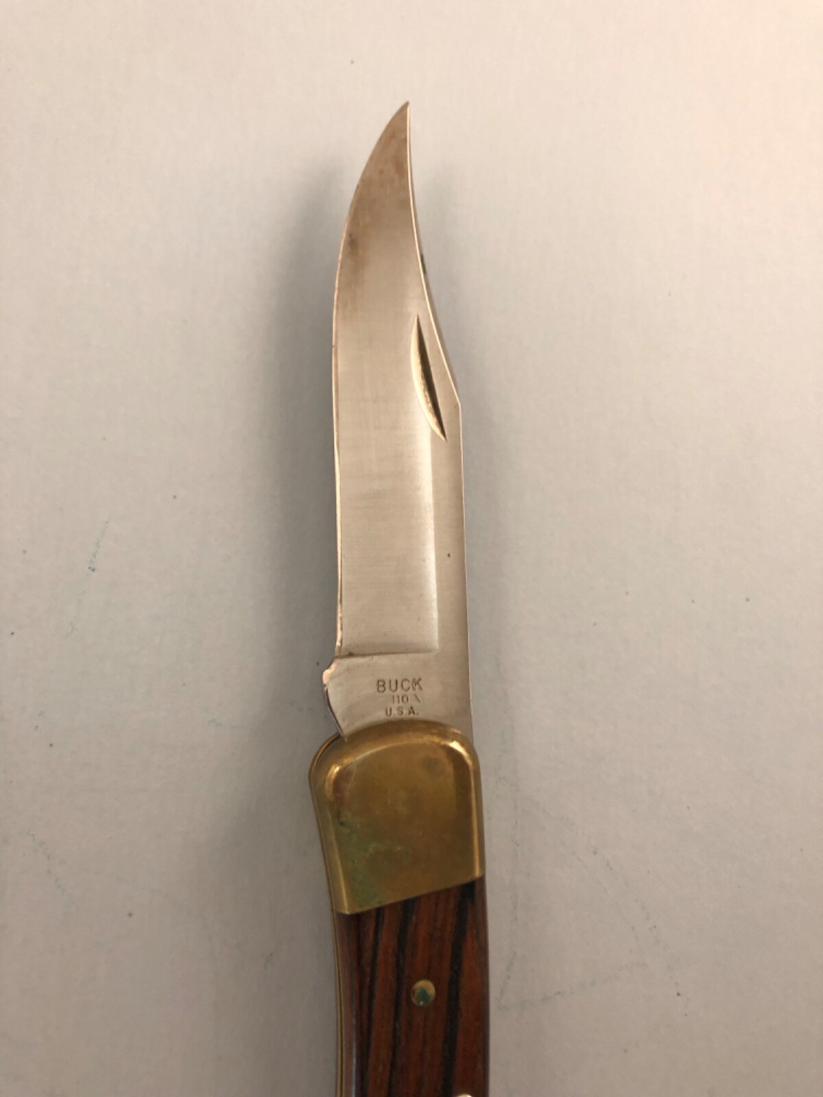 Vintage 'Buck 110' folding hunting knife eBay