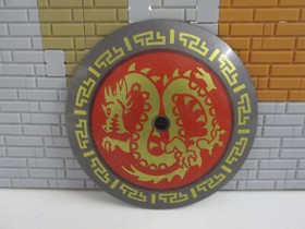 (O11/6) LEGO Dish Bowl 98606pb003 9x9 NINJAGO 70738