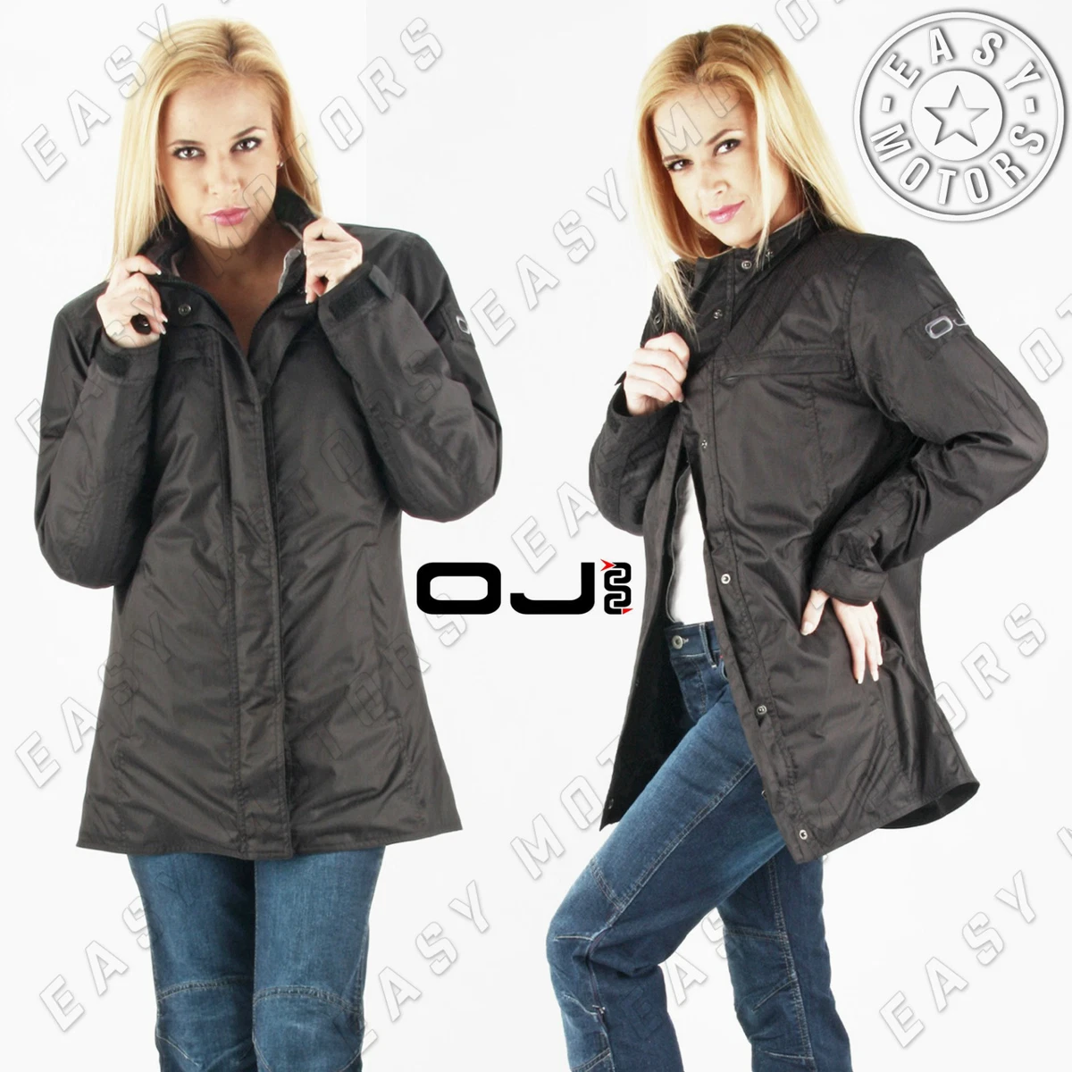 Veste Blouson 4 Saisons Femme Double Couche OJ Boulevard Scooter