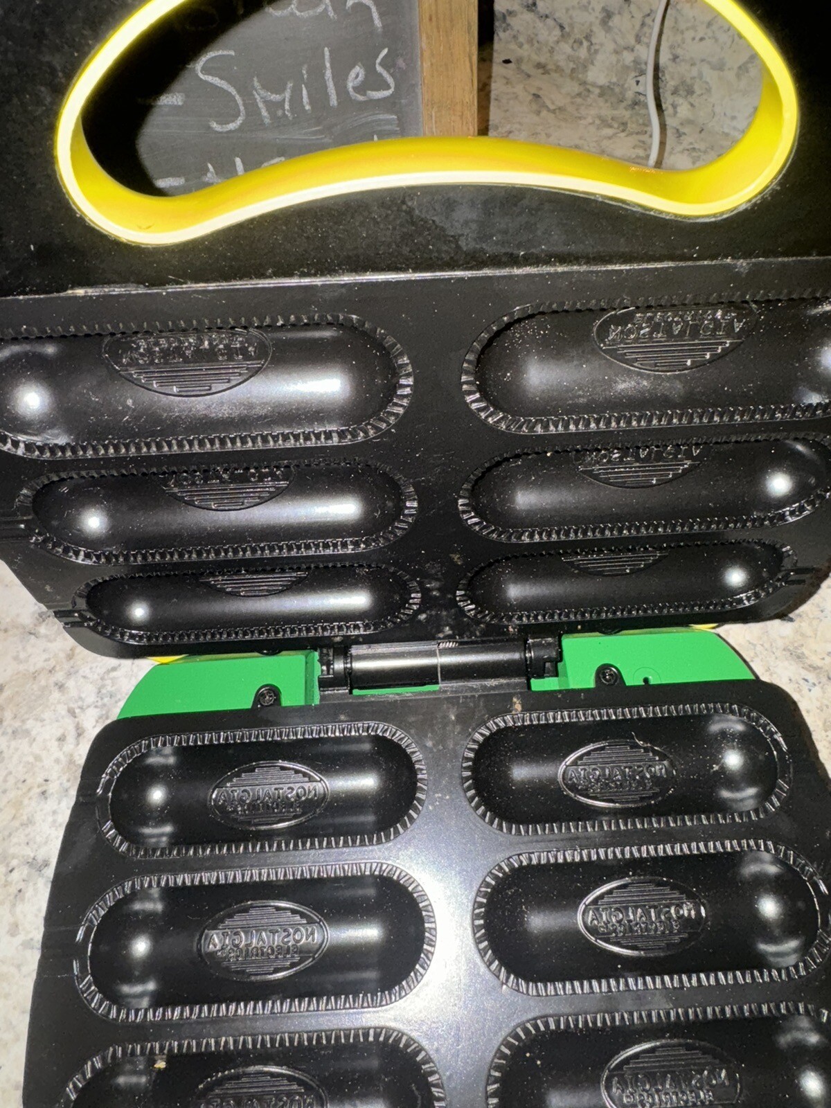 Nostalgia Electrics Nathan's Famous Hot Dogs Non-Stick Pigs in a Blanket Maker