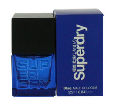 Blue by Superdry For Men EDC Kölnisch Wasser Spray 0,84 Oz. Neu im Karton