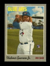 2019 Topps Heritage High Number Vladimir Guerrero Jr.1970 Cloth Stickers #29