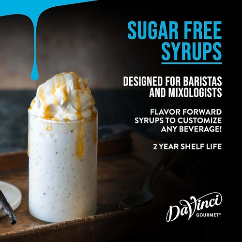 25.4 Oz Sugar-Free German Chocolate Cake Syrup - Perfect for Coffee and Desserts - Picture 5 of 8