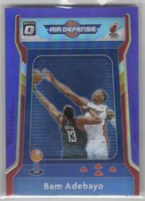 2020-21 Donruss OPTIC Air Defense Purple Prizm #2 BAM ADEBAYO Miami Heat