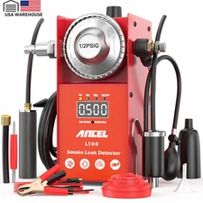 Automotive Vacuum Smoke Tester Machine Detector with Digital Pressure Gauge Tool