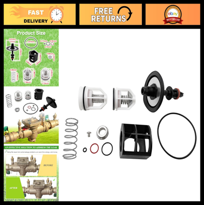 #ad Total Repair Kit for 1quot; Reduced Pressure Zone Valve Check Assembly Relief Val $216.99