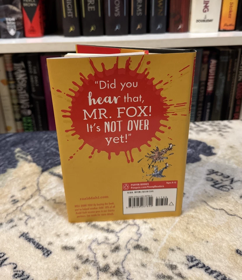Fantastic Mr Fox — Roald Dahl (Hardcover) First Puffin Edition, VG+, MAILS FAST - Image 2 of 4