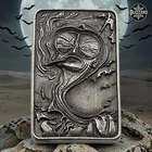 Bluedog Pours 'Hunter S. Thompson' 2.32 oz .999 Silver Bar - PROTOTYPE + COA