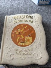Magical Touch Keyboard Musical StoryBook PeterPan Playthings 1981 Vintage 