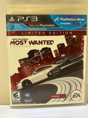 Need for Speed Most Wanted Limited Edition PS3 Video Game Racing Multiplayer