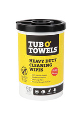 Heavy Duty Multi Surface Cleaning Wipes Large 10x12 Inch 90 Count Canister Stain