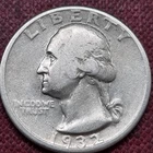 1932 D Washington Quarter 25c Better Grade Denver Key Date #102655