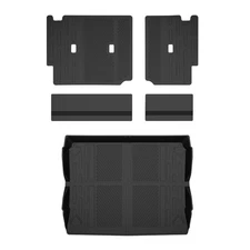 Fit For 2021-2024 Ford Bronco 4 Door TPE Cargo Mat Back Seat Cover Protector