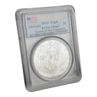 2013 (S) $1 American Silver Eagle PCGS MS69 First Strike C807