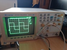 GW INSTEK GDS-830. 100 MHZ Digitising Oscilloscope. Power Lead And Probe. READ