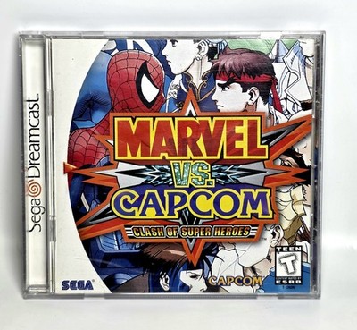 CIB Marvel Vs. Capcom: Clash of Super Heroes (Sega Dreamcast, 1999) Tested