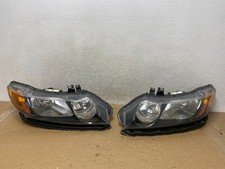 2006 - 2008 Honda Civic Sedan Headlights Halogen Leftright Ah8379 Dw