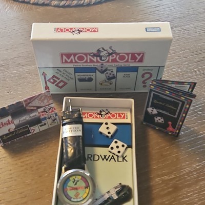 Monopoly Limited Edition Quartz Watch Silver Stainless Steel, Black Leather Box