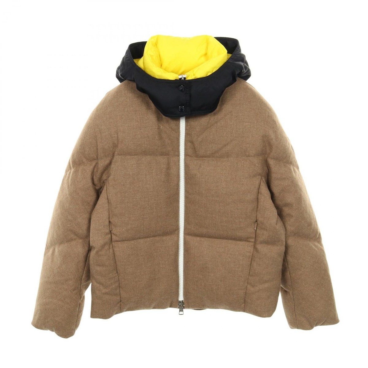 MONCLER GENIUS 1 JW ANDERSON STONORY Down jacket #0 wool Nylon