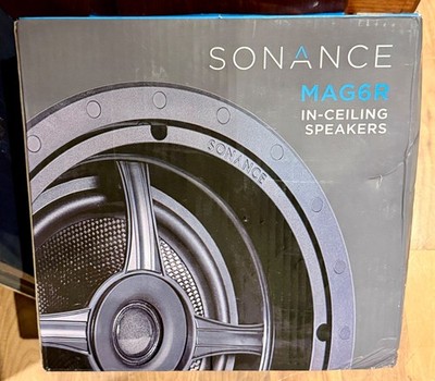 Sonance MAG6R In-Ceiling Speakers - Pair - NEW FACTORY SEALED - $749 Retail