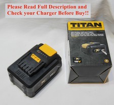 Genuine TITAN TTI803BAT-A 18V 5.0AH LI-ION TXP BATTERY (Please Read Description)