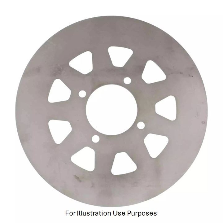 EBC MX/ATV/END Solid Rear Brake Disc RLHS for Yamaha YFM 350 Wolverine 1995-2004