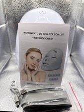 7-Color LED Light Therapy Face Mask - Wireless Rechargeable Photon Beauty Device
